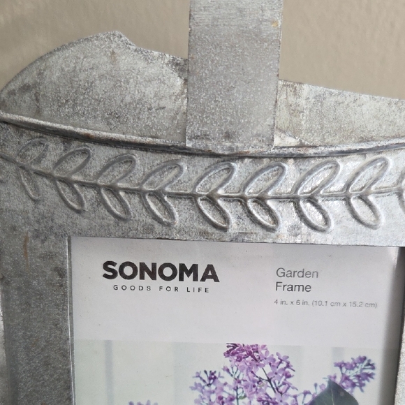Sonoma Silver Watering Can Picture Frame - Picture 7 of 8